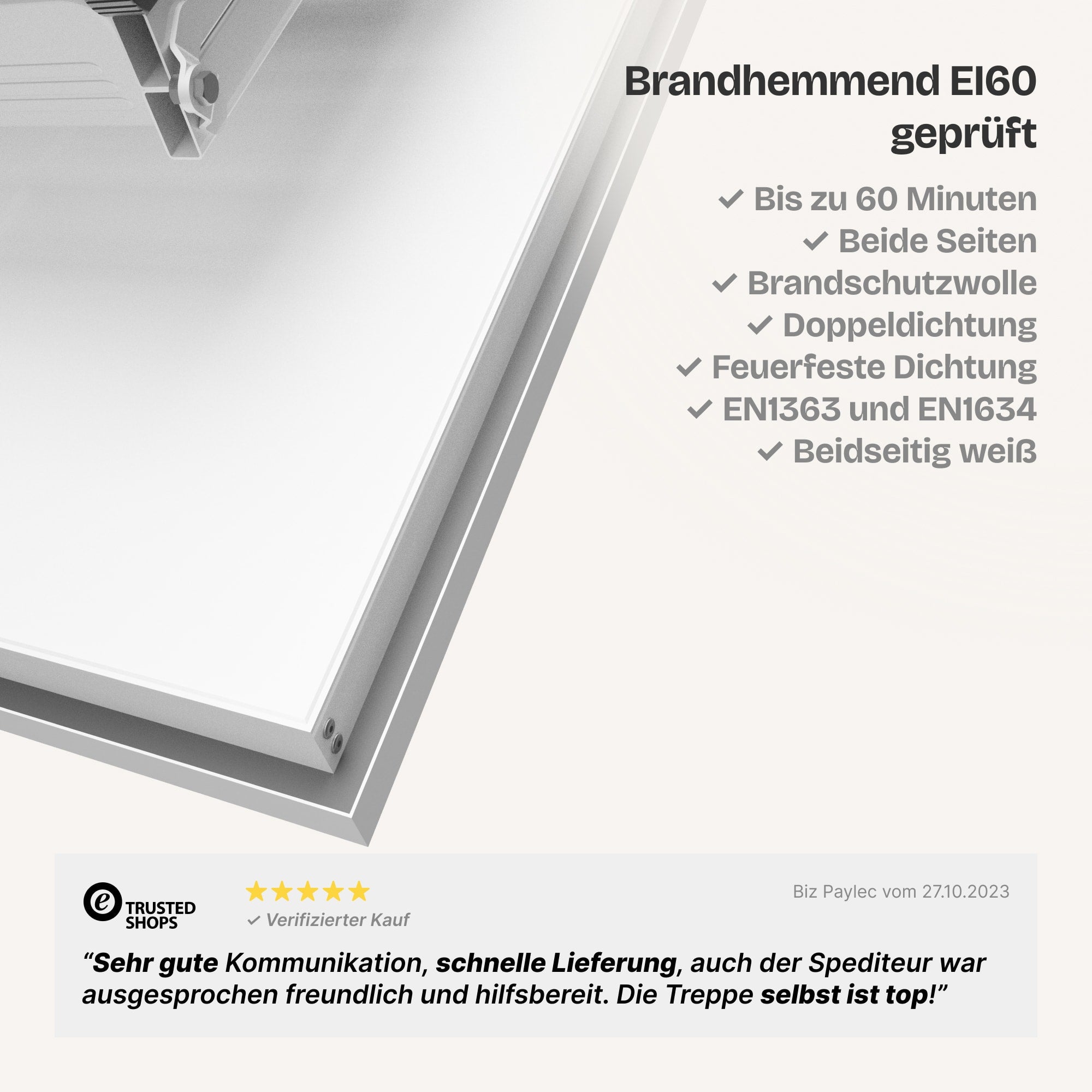 Metall + Brandhemmend HEYKE AntiGravity Metal Basic Bodentreppe