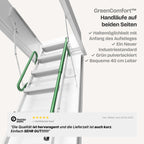 Metall + Brandhemmend HEYKE AntiGravity Metal Basic Bodentreppe