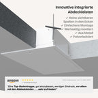 Metall + Brandhemmend HEYKE AntiGravity Metal Basic Bodentreppe
