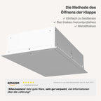 Metall + Brandhemmend HEYKE AntiGravity Metal Basic Bodentreppe