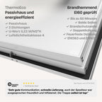 Professionelle Metall + Brandhemmend + Passivhaus HEYKE AntiGravity Metal Pro Bodentreppe