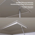 Elektrische & Passiv Bodentreppe + Fernbedienung + Passivhaus-Dämmung + Z-Wave