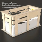 Elektrische & Passiv Bodentreppe + Fernbedienung + Passivhaus-Dämmung + Z-Wave